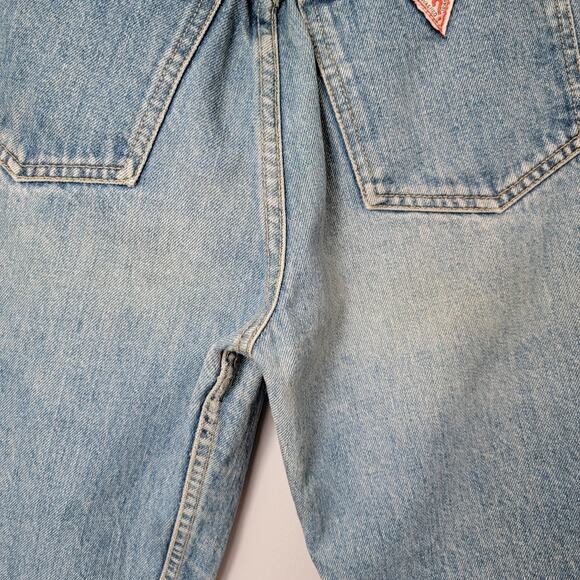 Guess VTG Zip Ankle High Rise Jeans Sz 29 (26W x 25L) 80s Prep George Marciano - Picture 4 of 13
